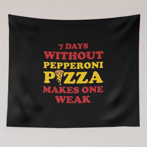 Item preview, Funny Pepperoni Pizza designed and sold by artworkbyrihen.