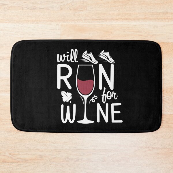 Item preview, Will Run For Wine Dark designed and sold by SNKV-Creations.