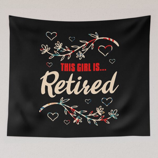 Item preview, Retired Girl Womens - Woman Girl Pension designed and sold by shirti.