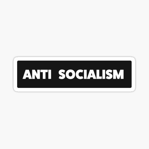 Item preview, Anti Woke - Anti Socialism - Funny Conservative Stickers  designed and sold by WeAreRightStore.