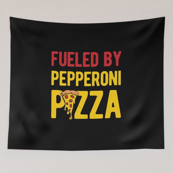 Item preview, Funny Pepperoni Pizza designed and sold by artworkbyrihen.