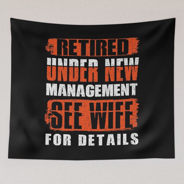 Item preview, Under New Management See Wife - Funny Wife designed and sold by shirti.
