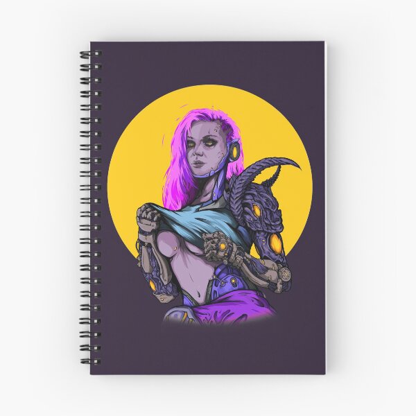 Item preview, Dark cyber girl designed and sold by DmitriBurkov.