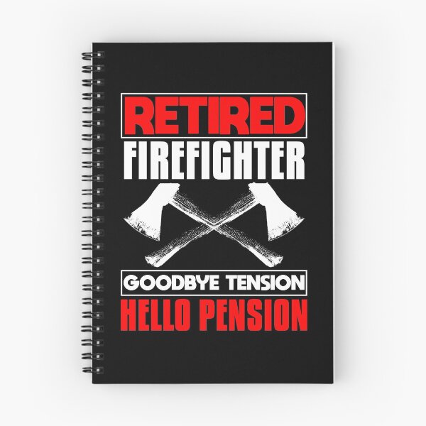 Item preview, Retired Firefighter - Hello Pension designed and sold by shirti.