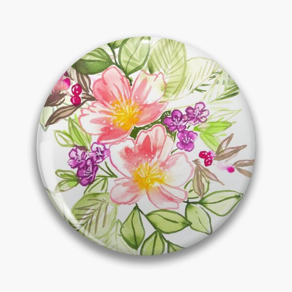 Item preview, Floral pattern designed and sold by Nouilledemiel.