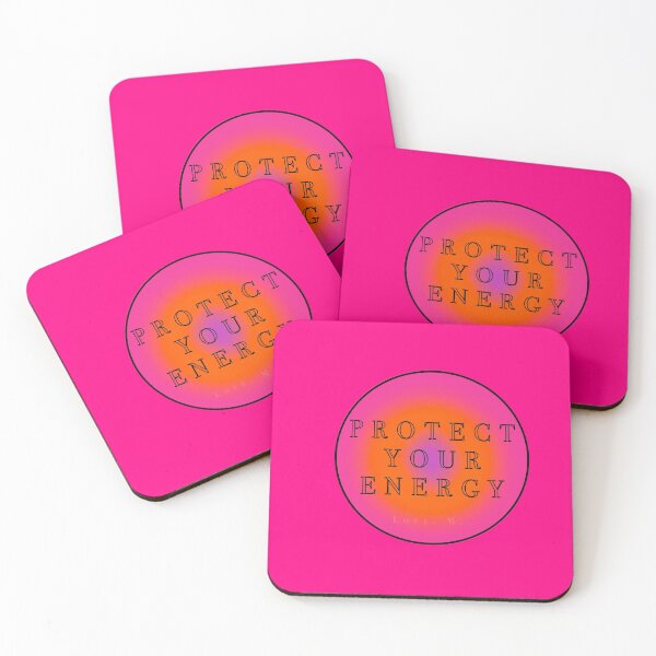 Item preview, Protect your energy (pink) designed and sold by Love-M-designs.