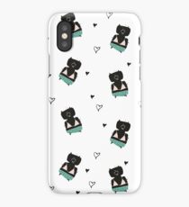 Teddies in swimming suits iPhone Case