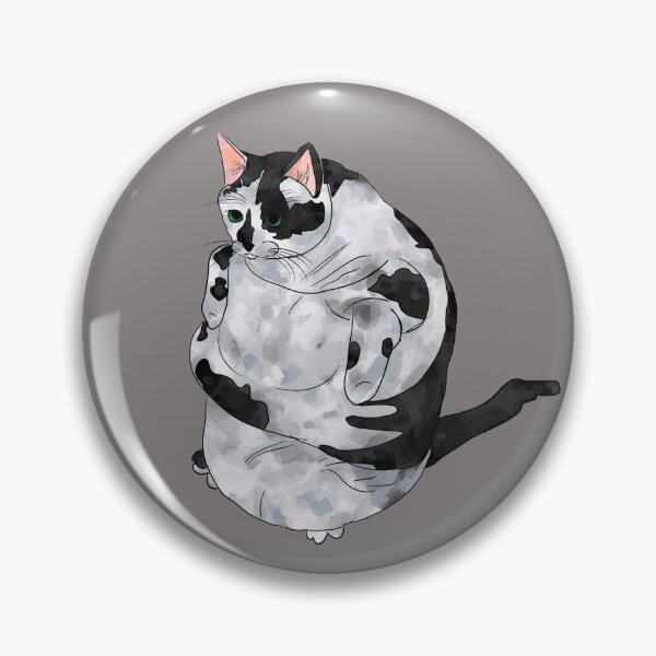 Item preview, Fat Sad Meme Cat designed and sold by TheCowCat.