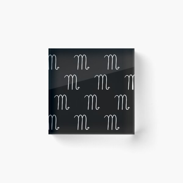 Item preview, minimalist scorpio pattern in black and white designed and sold by neopop.