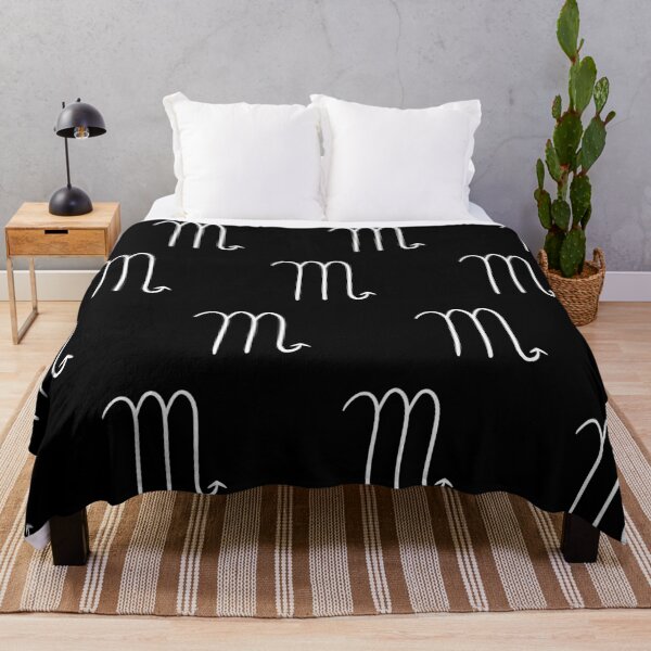 Item preview, minimalist scorpio pattern in black and white designed and sold by neopop.
