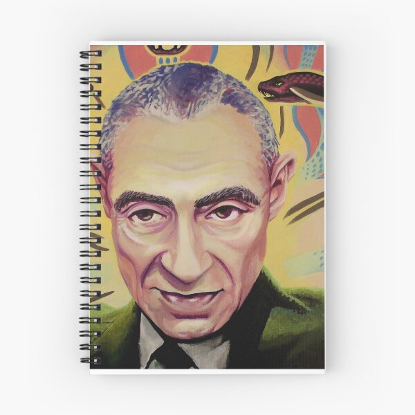 Item preview, J. Robert Oppenheimer designed and sold by curvedcanvas.
