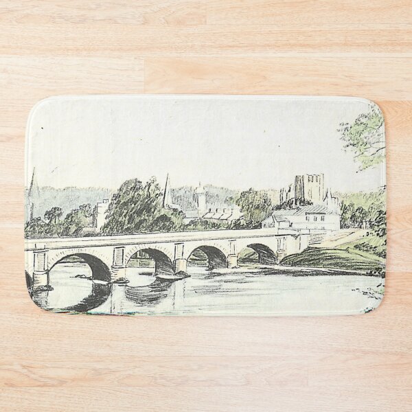 Item preview, Vintage Illustration of Kelso Bridge & Abbey designed and sold by yourscotborders.