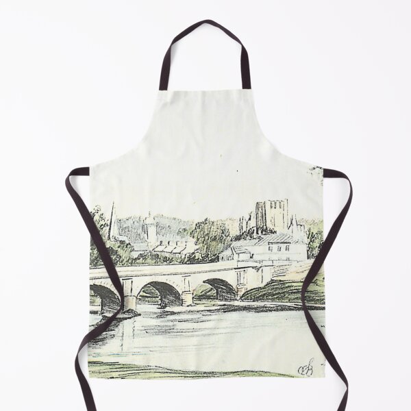 Item preview, Vintage Illustration of Kelso Bridge & Abbey designed and sold by yourscotborders.
