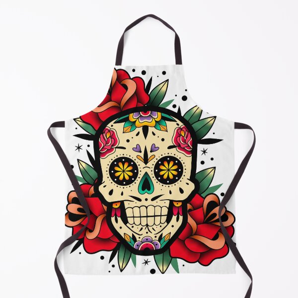 Item preview, Sugar Skull With Roses Art Collection designed and sold by JTS STORE.