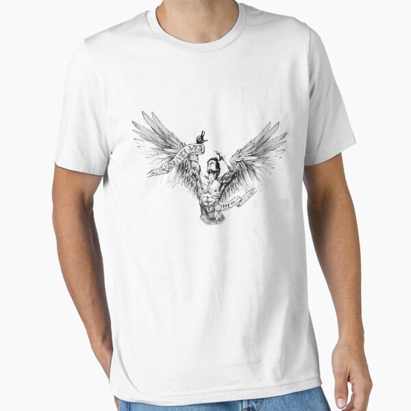 Item preview, Zyzz - Winged 2 designed and sold by Shreddedbrah.