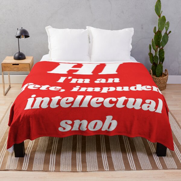 Item preview, I'm an... Intellectual Snob ))(( Counter Culture Design designed and sold by acquiesce13.