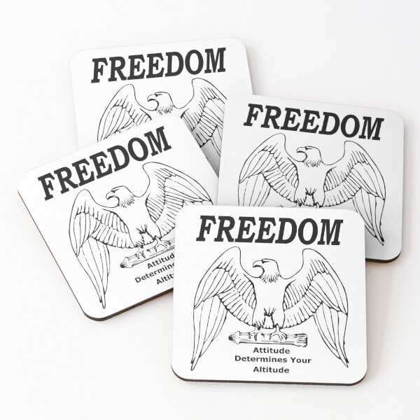 Item preview, Freedom Attitude Determines Your Altitude  designed and sold by Jacksonso.