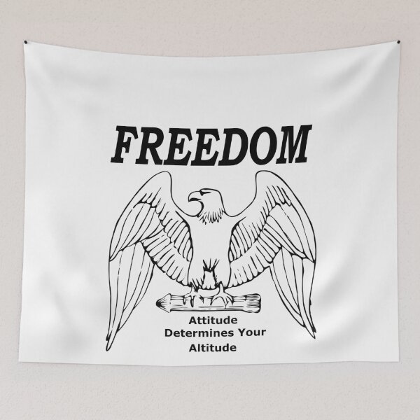 Item preview, Freedom Attitude Determines Your Altitude  designed and sold by Jacksonso.