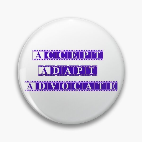 Item preview, Accept Adapt Advocate designed and sold by 1Fundesigns.
