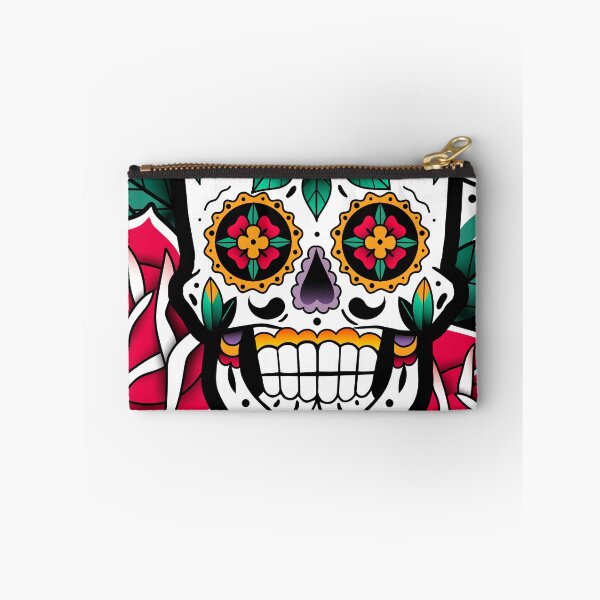 Item preview, Sugar Skull With Roses Art Collection designed and sold by JTS STORE.