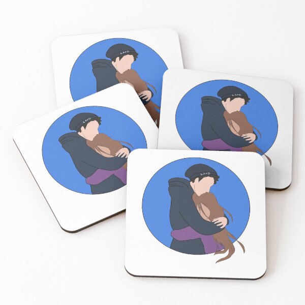 Item preview, long brown haired girl hugging quackityhq designed and sold by Summer014.