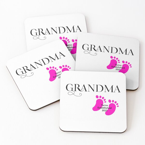 Item preview, Grandma - Twins Girls Established 2021 designed and sold by dobbysgifts.