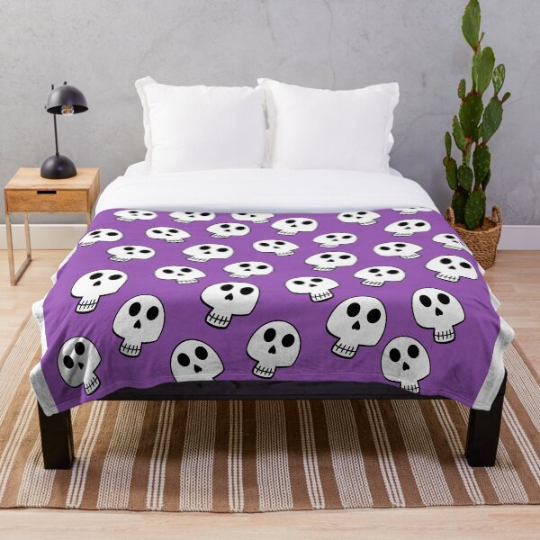 Item preview, Skulls - Purple designed and sold by Paintworkbc.