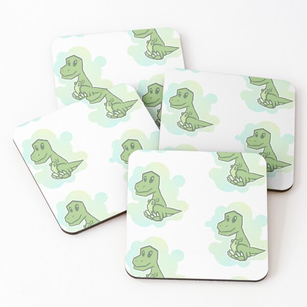 Item preview, cute chibi dinosaur t-rex designed and sold by ZoruCreations.