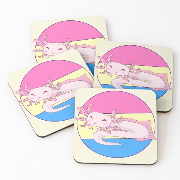 Item preview, Pansexual Pride Axolotl Design  designed and sold by ForTheFrogWar.