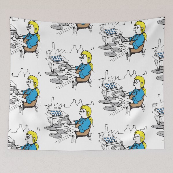Item preview, Stoke On Trent, The Lithographer, Illustrated Tribute designed and sold by FoleyPottery.