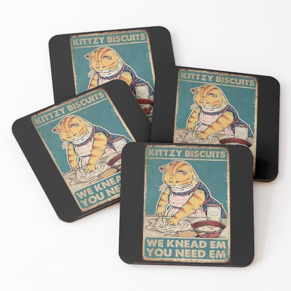 Item preview, Kittzy Biscuits We Knead Em You Need Em - Cat Baking  designed and sold by MagicatcoArt.