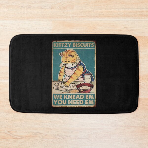 Item preview, Kittzy Biscuits We Knead Em You Need Em - Cat Baking  designed and sold by MagicatcoArt.