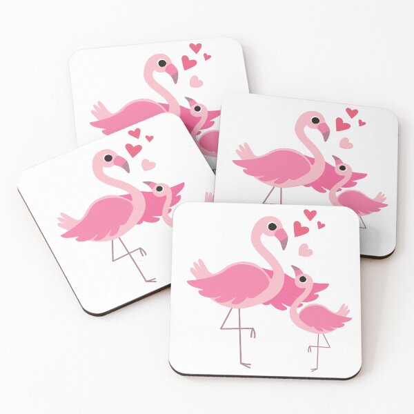 Aperçu de l'œuvre Maman flamant rose avec son bébé créée et vendue par isurudinushaper.