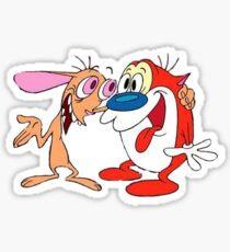 Ren and Stimpy Sticker