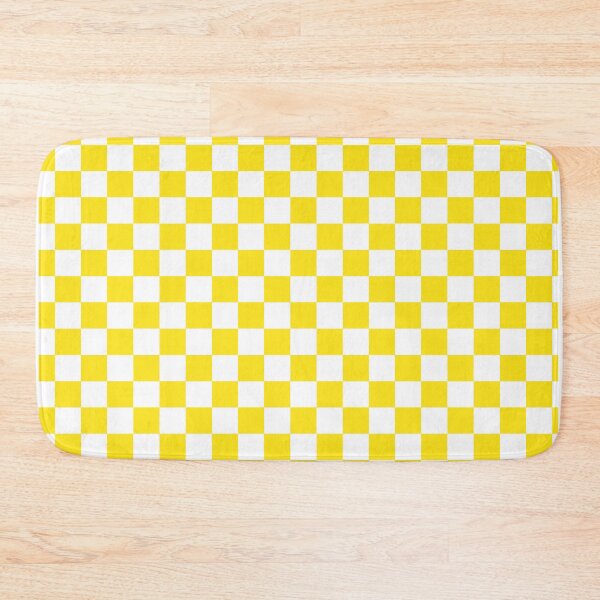 Item preview, Yellow and White Checkered Pattern designed and sold by SoCindy.