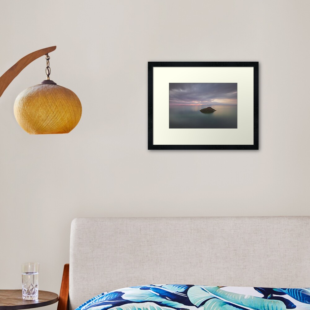 Isle of Gigha Sunset Framed Art Print