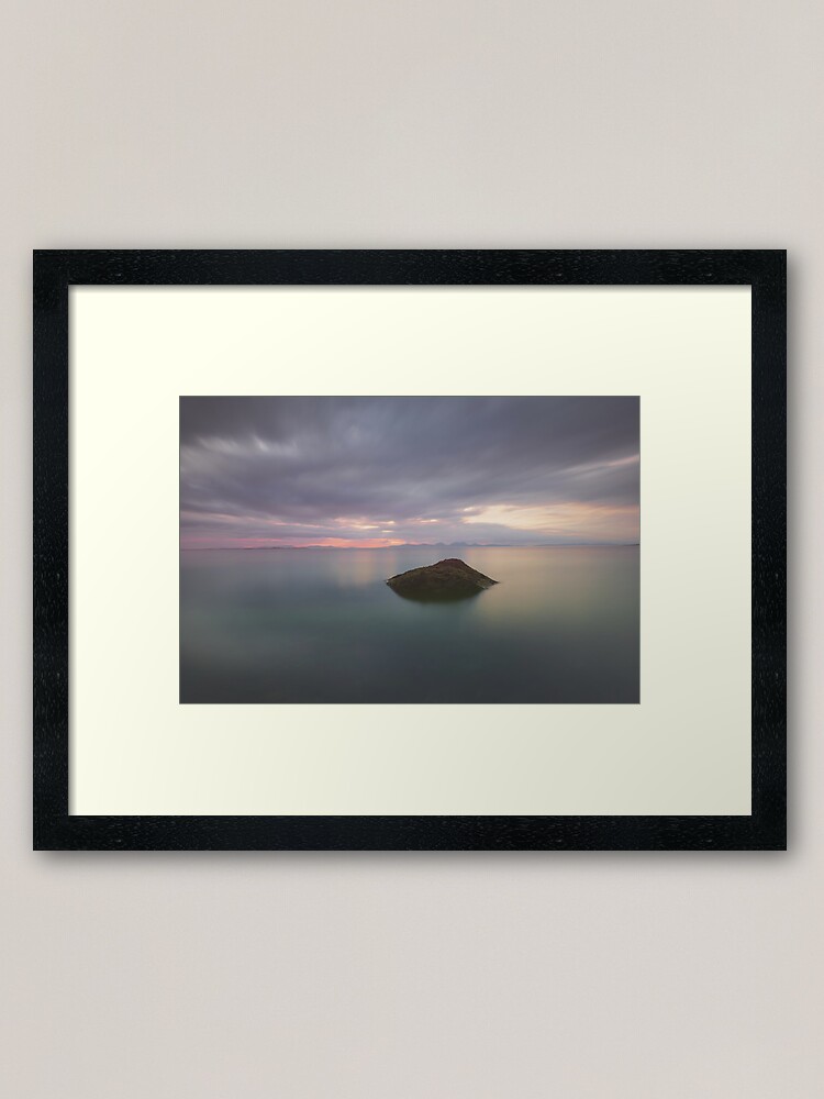 Alternate view of Isle of Gigha Sunset Framed Art Print
