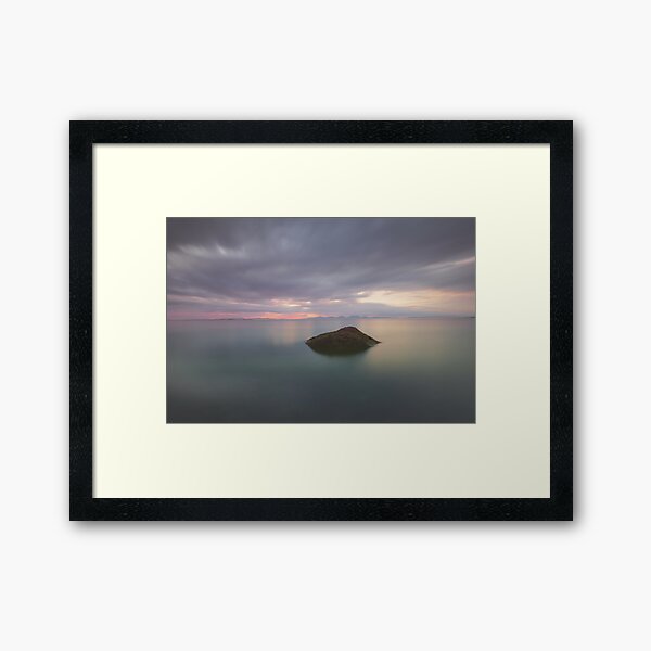 Isle of Gigha Sunset Framed Art Print