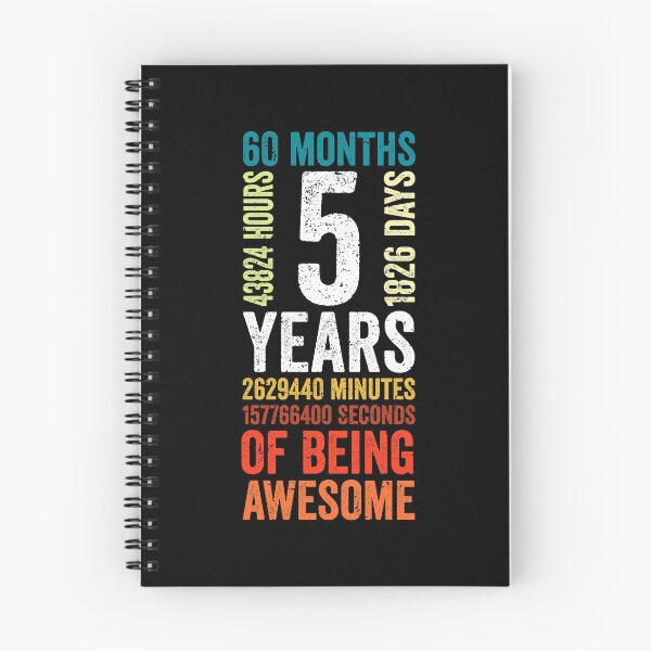 Item preview, 5th anniversary gift, 5th wedding anniversary gift, kids birthday gift, gift 5 year old boy designed and sold by T-DESIGNEDZ.