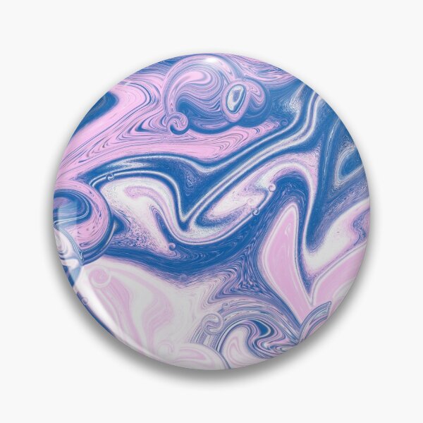 Item preview, Blue pink agate liquid marble texture fluid artwork designed and sold by CynthiaGraphics.