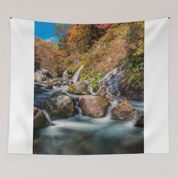 Item preview, Doryu Falls - Japanese Waterfall in Yamanashi designed and sold by Jordan McChesney.