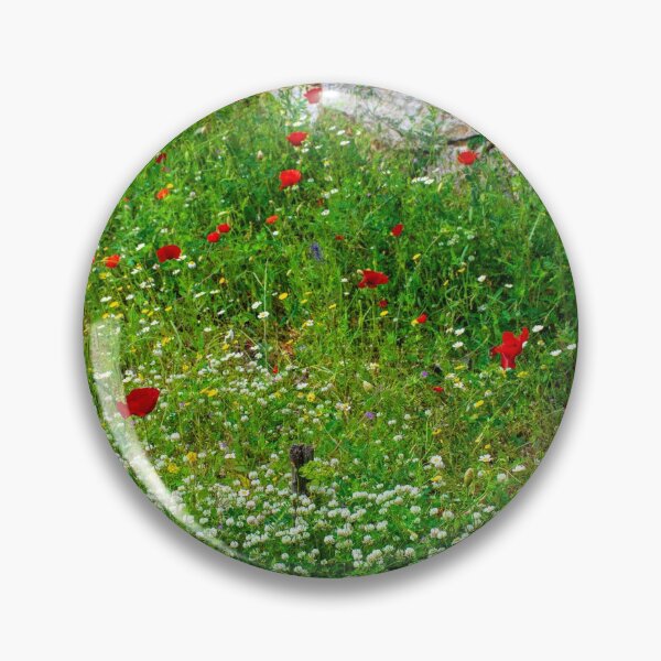 Item preview, Poppies in a Meadow by a Stone Wall designed and sold by Brian Shaw.