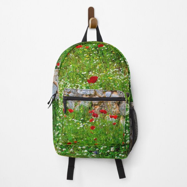 Item preview, Poppies in a Meadow by a Stone Wall designed and sold by Brian Shaw.