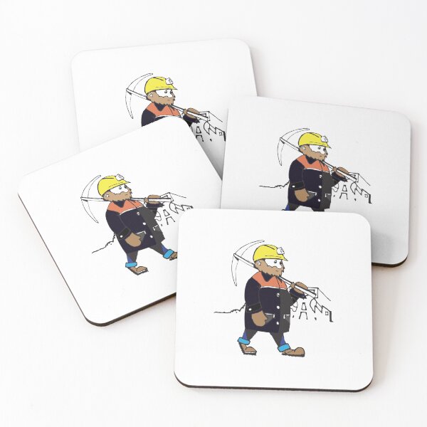 Item preview, Stoke On Trent, The Coal Miner, Illustrated Tribute designed and sold by FoleyPottery.