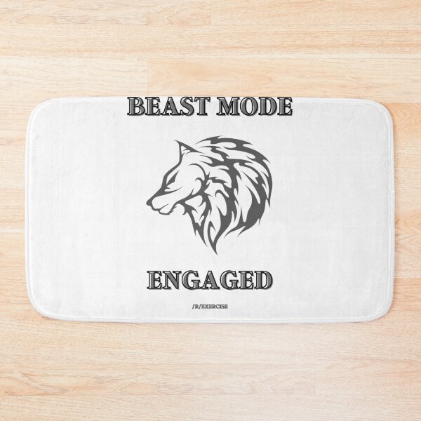 Item preview, BEAST MODE ENGAGED designed and sold by FunExercise.