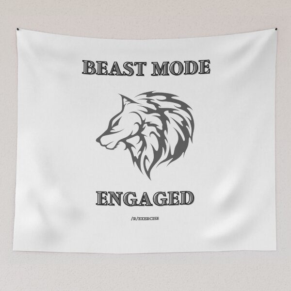 Item preview, BEAST MODE ENGAGED designed and sold by FunExercise.