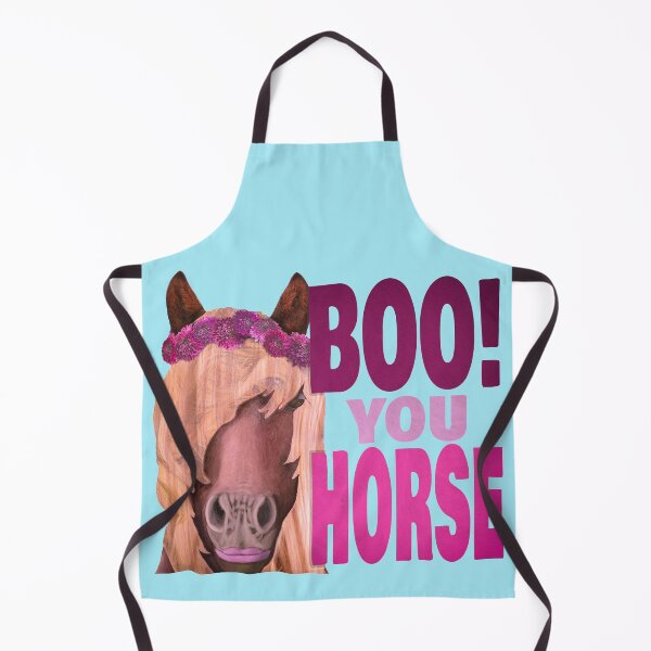 Item preview, Boo, You Horse Hand-Drawn Digitally Painted designed and sold by GrynszpanDezign.