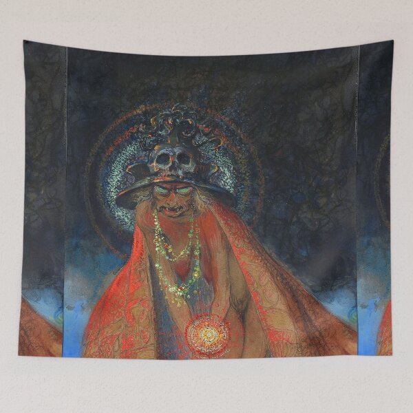 Item preview, Evil witch demonic art designed and sold by Vintage Designs +.