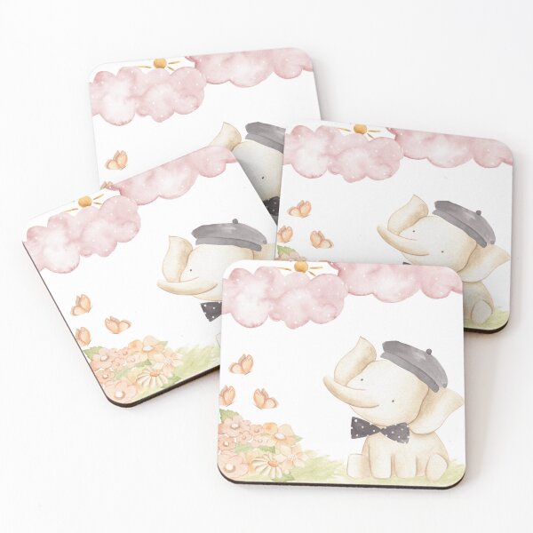 Item preview, Cute Elephant spring designed and sold by creaturespie.
