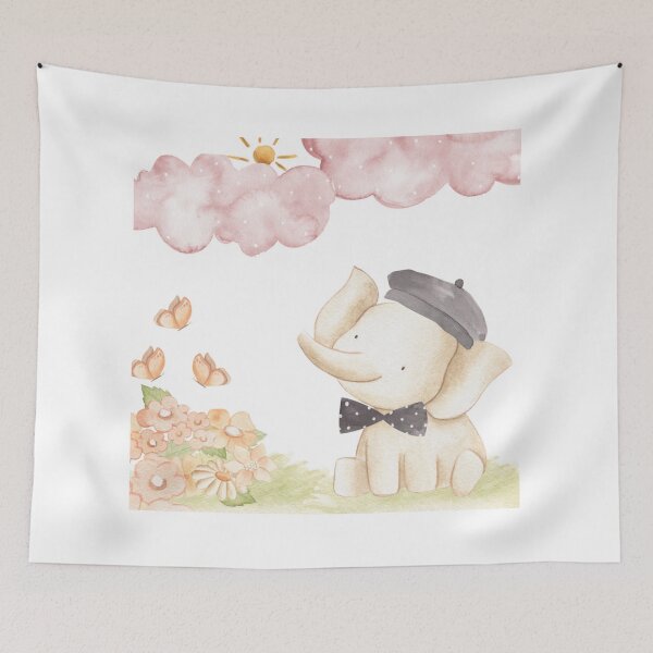 Item preview, Cute Elephant spring designed and sold by creaturespie.